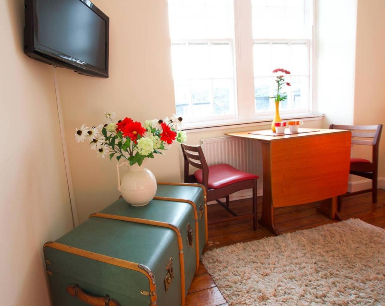 Joivy Bright Flat With Workspace In New Town Edinburg Exteriör bild
