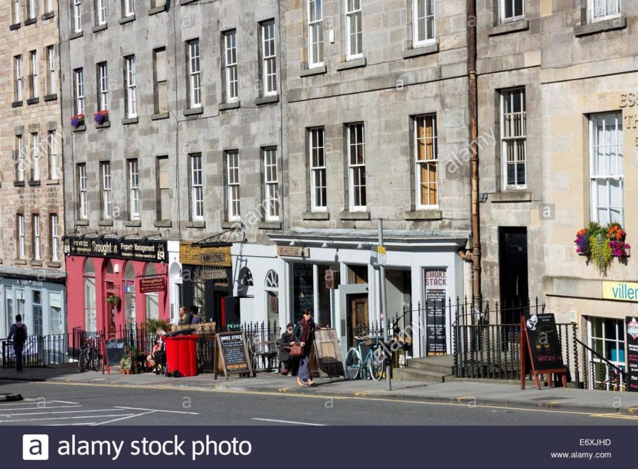 Joivy Bright Flat With Workspace In New Town Edinburg Exteriör bild